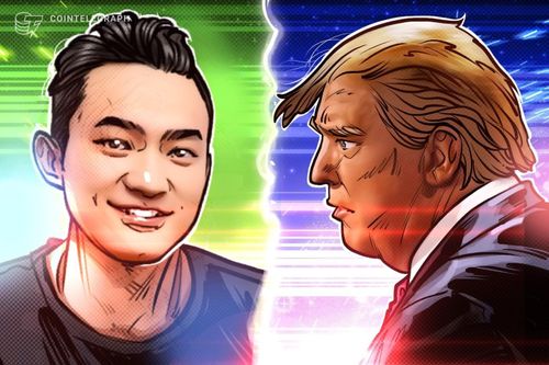 Coin nhà Trump cấm cửa Justin Sun