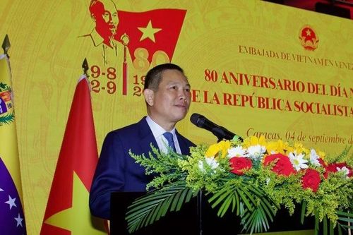 Chiêu đãi trọng thể nhân kỷ niệm 80 năm Quốc khánh 2/9 tại Venezuela