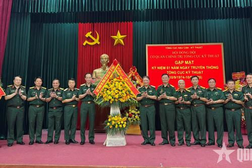 Gặp mặt kỷ niệm 51 năm ngày truyền thống ngành Kỹ thuật Quân đội