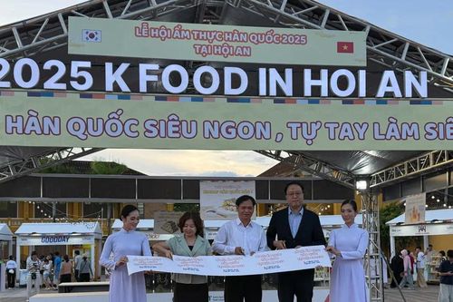 Khai mạc Lễ hội Ẩm thực Hàn Quốc tại Hội An