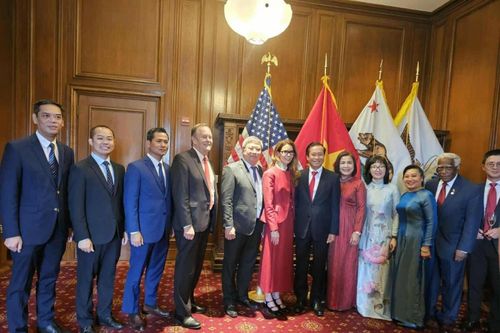 Lễ thượng cờ kỷ niệm 80 năm Quốc khánh Việt Nam tại tòa thị chính San Francisco