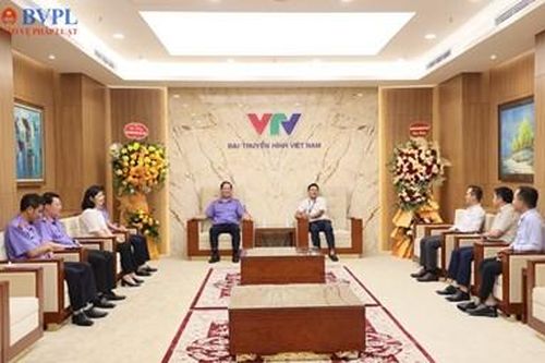 Lãnh đạo VKSND tối cao thăm, chúc mừng ngày thành lập Đài Tiếng nói Việt Nam và Đài Truyền hình Việt Nam