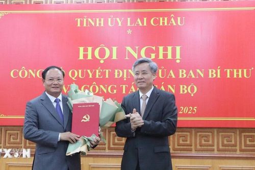 Ông Lê Minh Ngân giữ chức Phó Bí thư Thường trực Tỉnh ủy Lai Châu