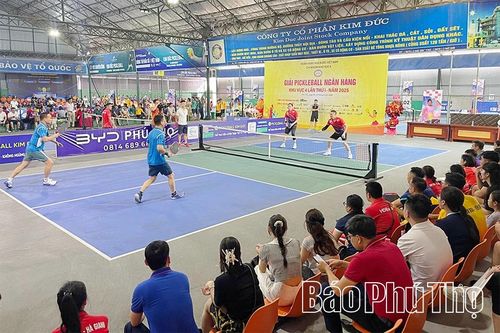 Khai mạc Giải Pickleball Ngân hàng Khu vực 4 lần thứ I - năm 2025