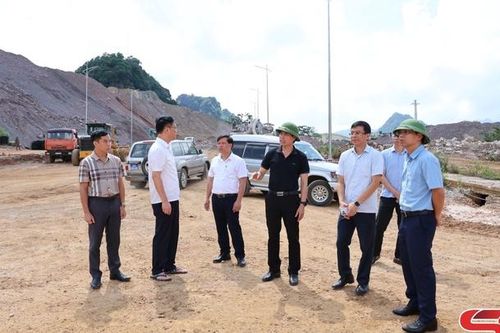 Đồng chí Bí thư Tỉnh ủy kiểm tra tiến độ thực hiện các dự án trên địa bàn tỉnh