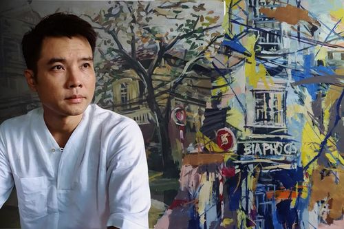 Họa sĩ Phạm Hà Duy Khánh - yêu Hà Nội từ những 'lát phố'