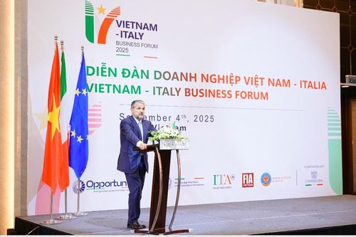 Diễn đàn doanh nghiệp Việt Nam - Italia 2025 thu hút đông đảo doanh nghiệp