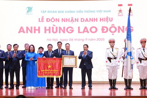 VNPT đón nhận danh hiệu Anh hùng Lao động lần 2