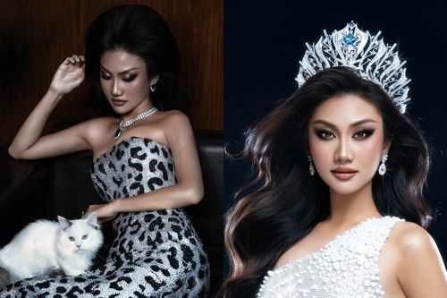 Hoa hậu Phương Linh tung bộ ảnh mới, sẵn sàng chinh chiến ở Miss Cosmo 2025