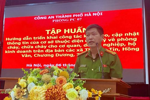 Kết nối thiết bị truyền tin báo cháy với hệ thống cơ sở dữ liệu quốc gia