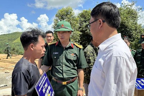 Bộ Chỉ huy quân sự tỉnh Điện Biên chung tay hỗ trợ đồng bào vùng thiên tai