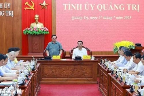 Thủ tướng Chính phủ chỉ đạo rà soát Quy hoạch phát triển của tỉnh Quảng Trị theo hướng tích hợp, liên kết vùng