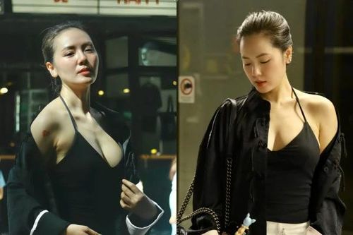Phương Linh khoe thềm ngực căng tràn trong loạt ảnh ở Hồng Kông
