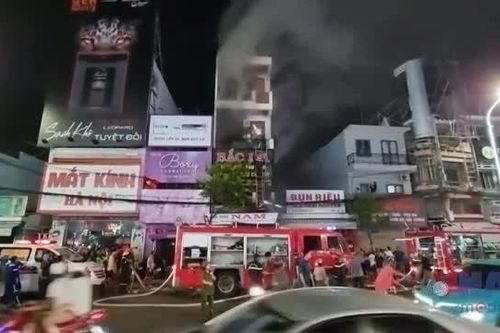 Khánh Hòa khẩn trương điều tra nguyên nhân vụ cháy cửa hàng máy móc, thiết bị