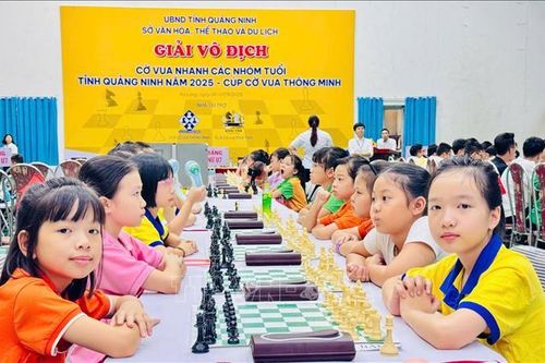 Kết thúc giải Cờ vua nhanh các nhóm tuổi Quảng Ninh năm 2025