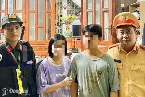 Cảnh sát giao thông Đồng Nai kịp thời cứu sống nam thiếu niên nhảy cầu