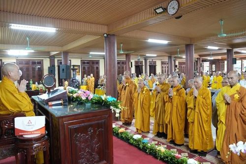 Hà Nội: Trường hạ chùa Bồ Đề trang nghiêm tổ chức Lễ Tự tứ và Vu lan – Báo hiếu Phật lịch 2569