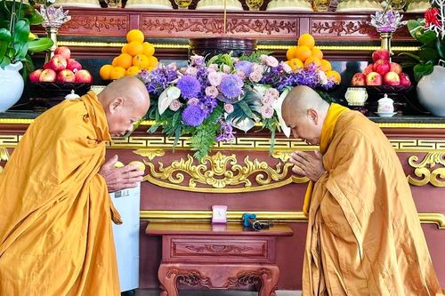 Trường hạ chùa Liên Trì (P.Vũng Tàu) tổ chức Lễ Tự tứ