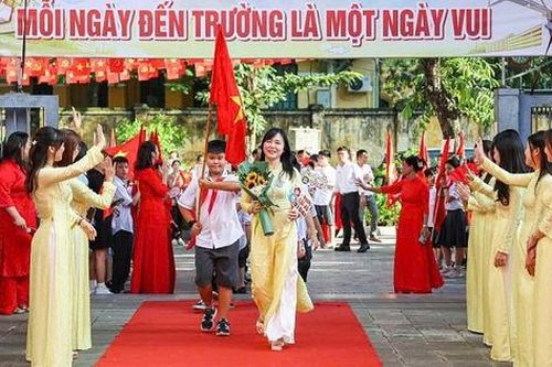 Hân hoan ngày tựu trường