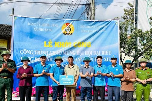 Đảng ủy MTTQ tỉnh Tuyên Quang triển khai công trình chào mừng Đại hội Đảng bộ tỉnh