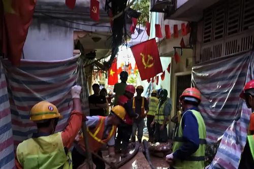 Khẩn trương xử lý hiện tượng trào bùn khi khoan hầm đường sắt đô thị
