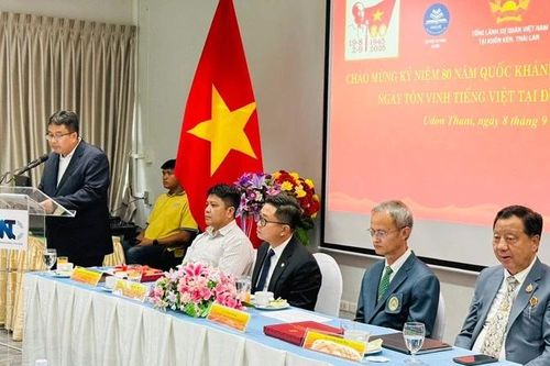 Khai mạc Ngày tôn vinh tiếng Việt tại vùng Đông Bắc Thái Lan