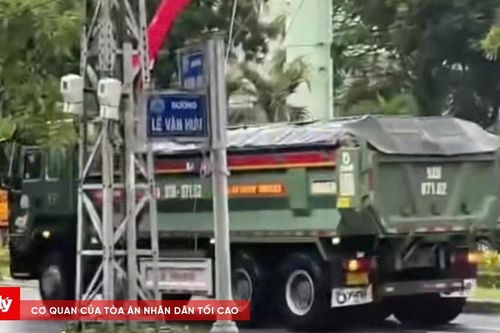 Đi ngược chiều trên đường cấm, tài xế xe ben bị phạt nặng