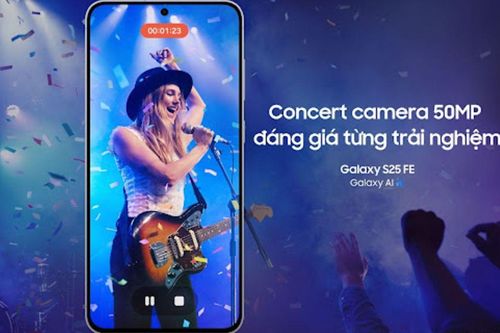 Mẹo bắt trọn mọi khoảnh khắc concert đáng giá với Galaxy S25 FE