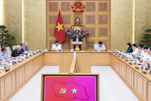 Thủ tướng Phạm Minh Chính làm việc với Hội đồng Tư vấn chính sách