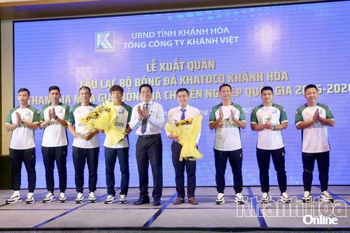 Lễ xuất quân Câu lạc bộ bóng đá Khatoco Khánh Hòa
