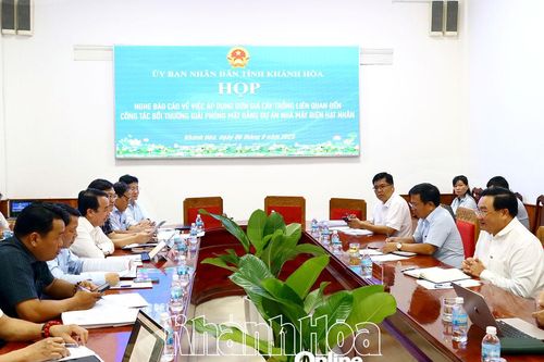 Rà soát, thống nhất đề xuất đơn giá bồi thường cây trồng liên quan đến giải phóng mặt bằng dự án điện hạt nhân