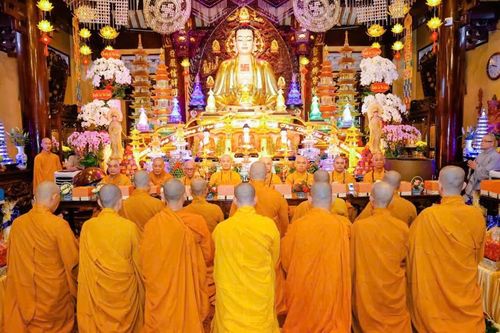 Trang nghiêm Đại lễ Vu lan - Báo hiếu tại chùa Đại Giác, Phước An