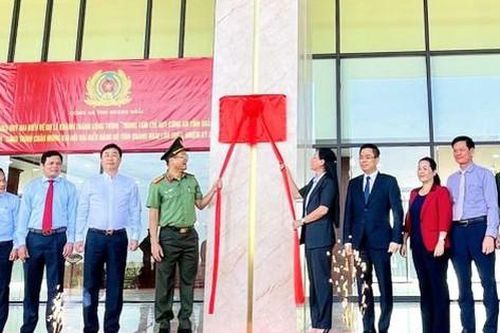 Khánh thành đưa vào sử dụng Trung tâm chỉ huy Công an tỉnh Quảng Ngãi