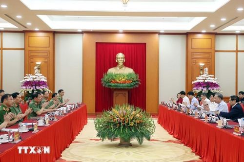 Bộ Chính trị cho ý kiến về Đại hội đại biểu Đảng bộ Công an Trung ương