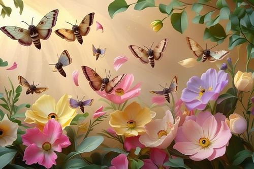 Hoa và Bướm đêm