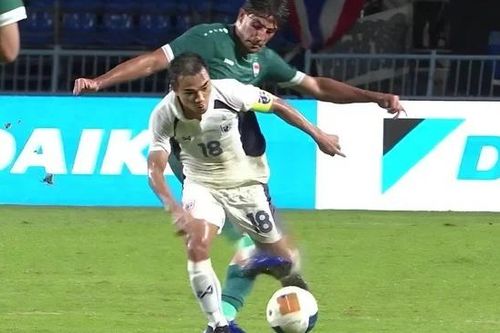 Cầu thủ Iraq 'chặt chém' Chanathip sắp bị trừng phạt