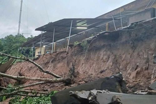 Thanh Hóa công bố tình huống khẩn cấp sạt lở trường học vùng biên