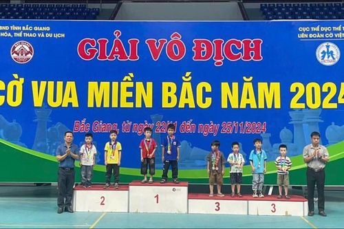 400 VĐV tham dự Giải vô địch Cờ vua miền Bắc lần thứ IX năm 2025