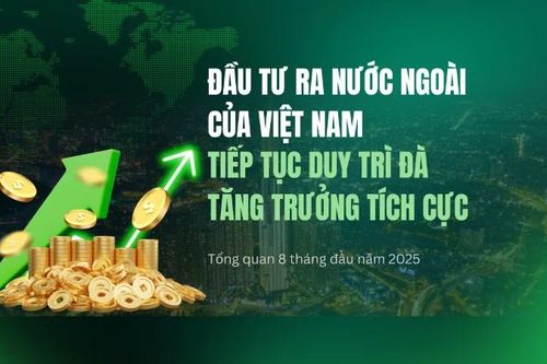 Đầu tư ra nước ngoài của Việt Nam tiếp tục duy trì đà tăng trưởng tích cực