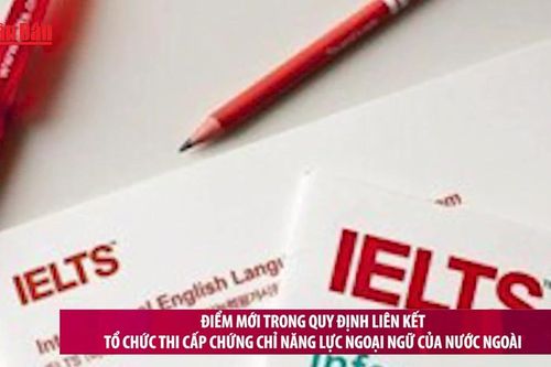 Điểm mới trong quy định liên kết tổ chức thi cấp chứng chỉ năng lực ngoại ngữ của nước ngoài