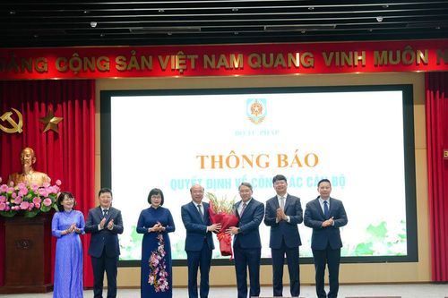 Bộ Tư pháp thông báo quyết định điều động, bổ nhiệm đồng chí Phan Chí Hiếu