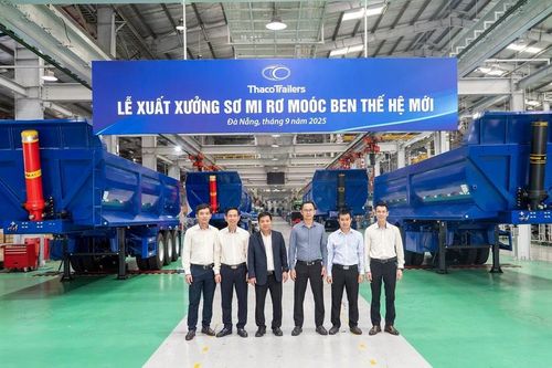 Thaco Trailers giới thiệu sơ mi rơ moóc thế hệ mới