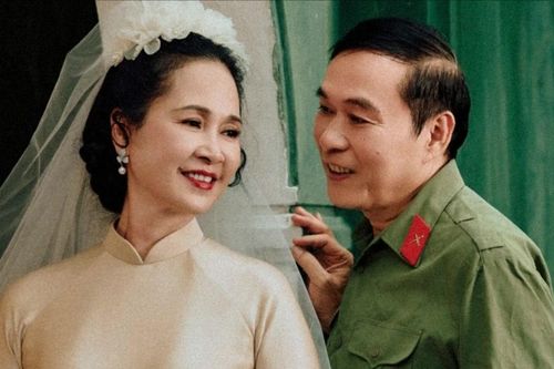 Ảnh cưới của NSND Lan Hương và NSƯT Đỗ Kỷ