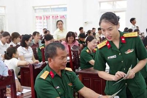 Viện kiểm sát Quân sự khu vực 73 tổ chức tuyên truyền phổ biến pháp luật