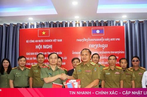 Công an Hà Tĩnh và 2 tỉnh của Lào phối hợp đảm bảo tốt an ninh biên giới