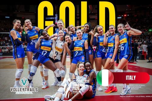 Đội tuyển Italy xứng danh ngôi 'vương hậu' bóng chuyền nữ thế giới