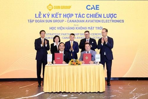 Sun Group 'bắt tay' Canadian Aviation Electronics Ltd phát triển Học viện Hàng không Mặt trời chuẩn quốc tế tại Việt Nam