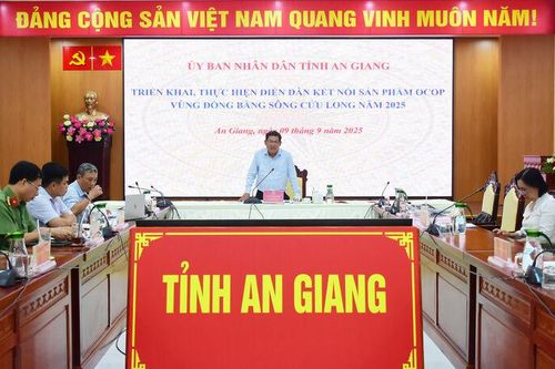 Tập trung tổ chức thành công Diễn đàn Kết nối sản phẩm OCOP vùng đồng bằng sông Cửu Long 2025