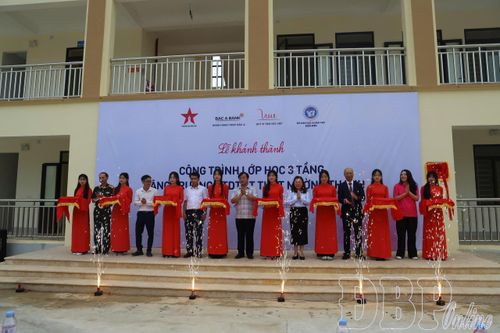 Khánh thành nhà lớp học Trường PTDTNT THPT Mường Thanh