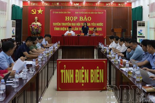 Đẩy mạnh tuyên truyền Đại hội Thi đua yêu nước tỉnh Điện Biên lần thứ VI
